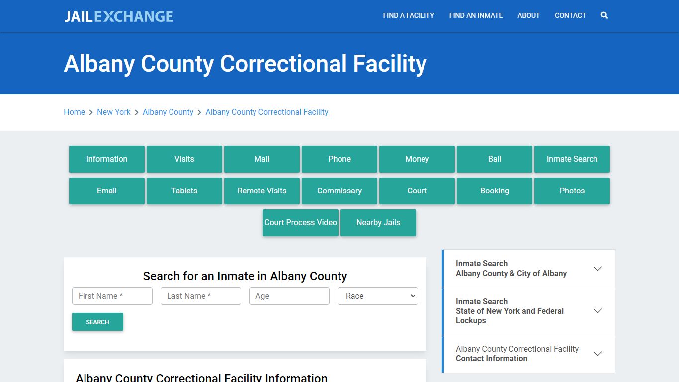 Albany County Correctional Facility - Jail Exchange